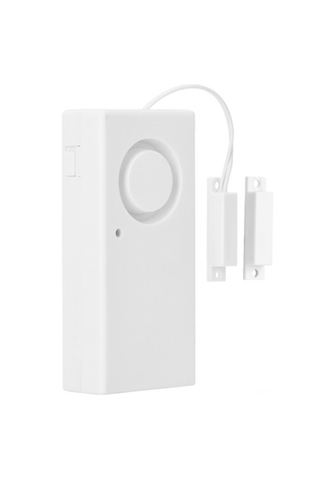 Geeroyoo Abs Plastik Kasa 130db Sesli Manyetik Kapı Alarmı, 5m Çip İle Güvenli, Düşük Tüketim, Hırsızları Korkutmak İçin