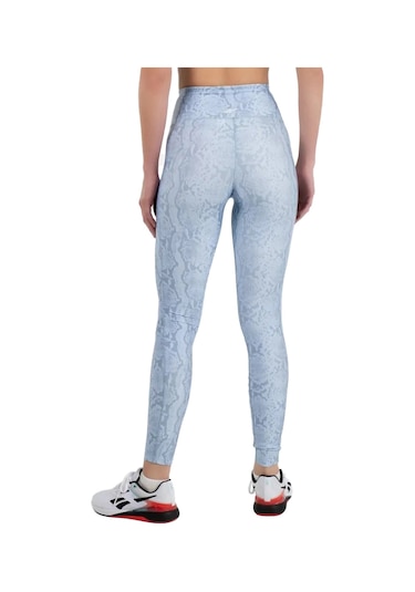 Reebok Id Traın Aop Tıght Mavi Kadın Tayt Mavi