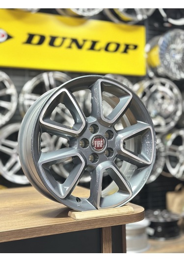 Sıfır Opar 16 İnç Egea, Doblo Gunmetal Diamond Jant Takımı