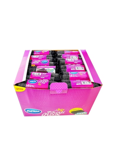 Mahi Max 24 Paket 2'Li (48 Tekli) Avantajlı Kutu Myclean My Clean Sihirli Inox Paslanmaz Telli Süng