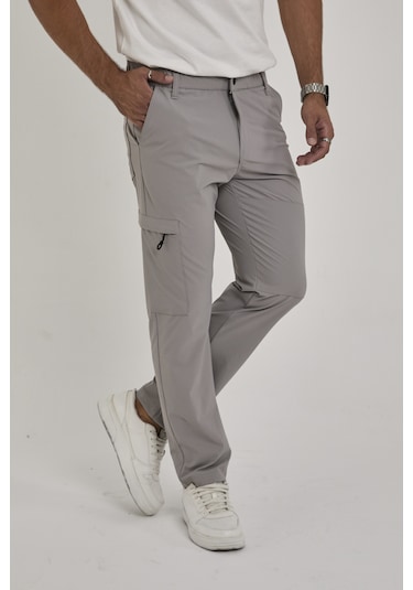 Camp529 Outdoor Tactical Su İticili Likralı Yazlık Erkek Taktik Pantolon Taş