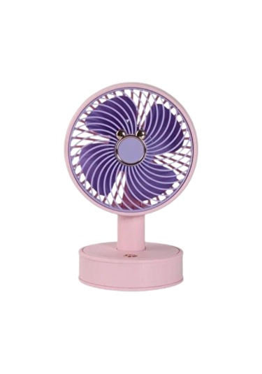 Aker İLT F-08 Pembe Mini Masa Fan Vantilatör