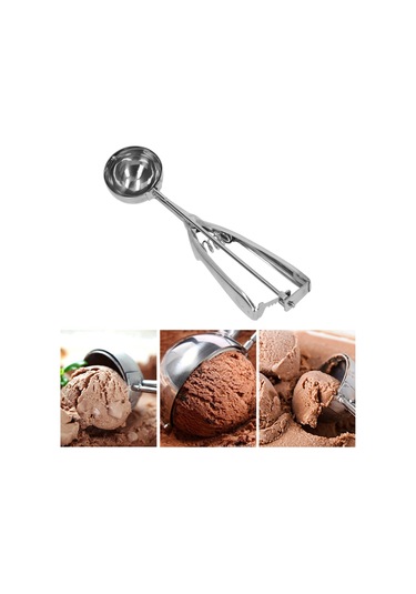 Yaleker Stainless Steel Çeşitli Kullanimlı Dondurma Kaşığı - Gıda Seviyesi, Dayanıklı, Kolay Kullanim, Mutfak Araci Diğer