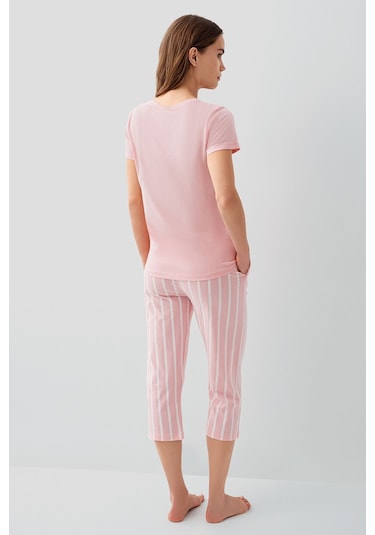 Pierre Cardin Kadın Pembe Kapri Takım Pc9151-s-v2 Pembe
