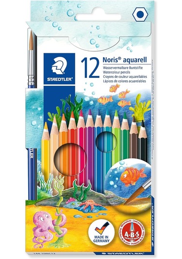 Staedtler 144 10nc12 Noris Clup Aquarell 12'li Kuruboya Fırça Hed