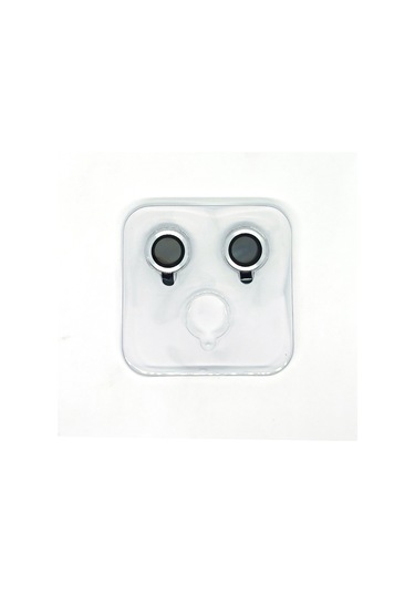 iPhone 13 Uyumlu Mercek Lens Kamera Koruyucu Gri