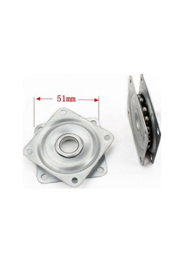 2/3/4 Tam Bilyalı Rulman Döner Plaka Metal Tembel Susan Pikap Tv Raf Masası 1 Pc 3inches
