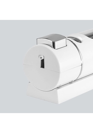 400 Ml Duvara Monte Manuel Sabunluk Banyo , Mutfak El Sıvı Şampuan Duş Jeli Dispenseri 1 Adet Beyaz Beyaz