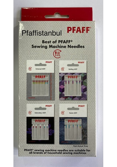 Pfaff 4 Blisterli İğne Seti Standart, Jarse Ve Kot İğneleri