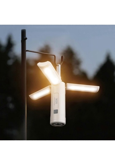 Bloomnest Katlanır Led Kamp Feneri - Kamp, Balıkçılık, Açık Hava, Elektrik Kesintisi, G1062 Uyumlu, Kompakt, Taşınabilir Çadır Işıkları Asorti Çok Renkli