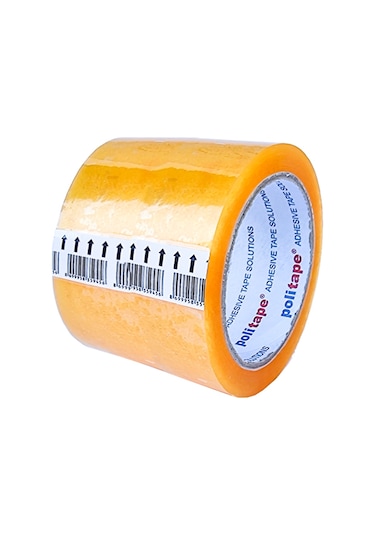 Politape Geniş Tip Şeffaf Koli Bandı Akrilik 70 x 100 CM 24 Adet