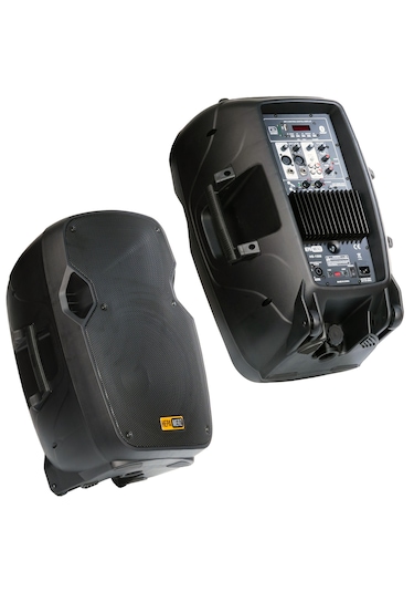 Hs-1500a Mikrofonlu Taşınabilir Portatif Ses Sistemi 12" 1500w