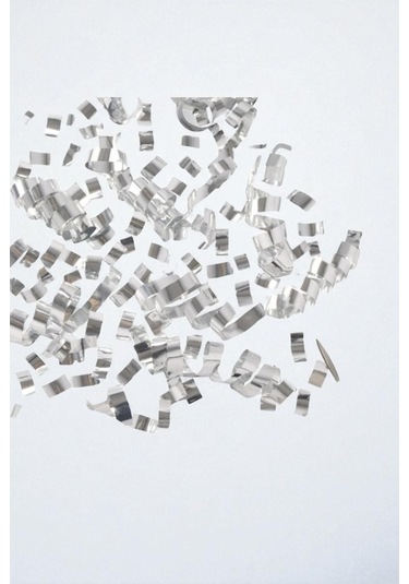 Gümüş Renk Konfeti 30 Cm Tüm Yaşlar