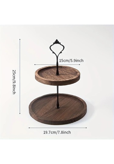 Willowhaven Eski Beyaz 2-3 Katlı Rustik Ahşap Kek Standı Pasta Sunumu Parti Dekor