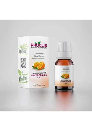 Proclis Tatlı Portakal Uçucu Yağı 2 x 10 ML