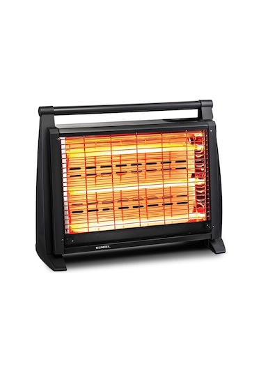 Kumtel LX-2832 1500 W Quartz Isıtıcı Siyah