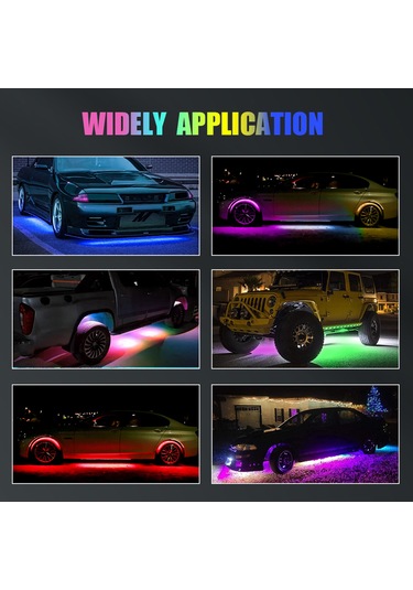 Led Kaya Işıkları 4 Adet Çok Renkli Led Işıklar Parlaklık K22432-4-3