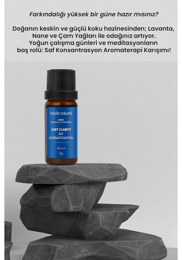 Bade Natural Saf Aromaterapi Karışımı 10 ML