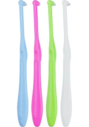 Yuqing 5 Adet Ortodontik Diş Fırçaları Diş Tek Kafa Yumuşak Saç