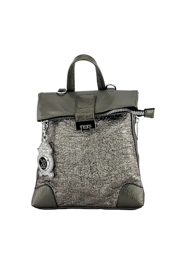 Kriste Bell Kadın Sırt Çanta Pewter 26450 Bej