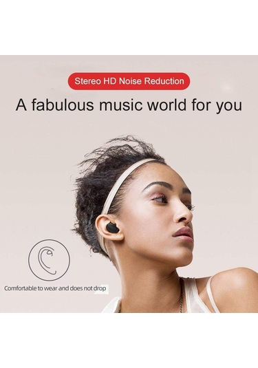 Folinda A6s Bluetooth Kulaklık: In-ear Tws, Su Geçirmez, Ses Kontrolü, 9 Saat Pil, Akıllı Telefonlar İçin