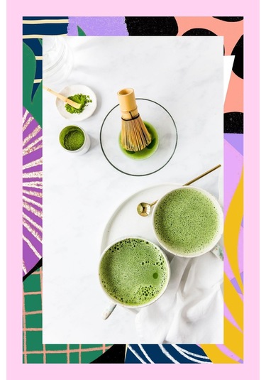 Mim And More Böğürtlenli Matcha Tozu Teneke Kutu 25 G