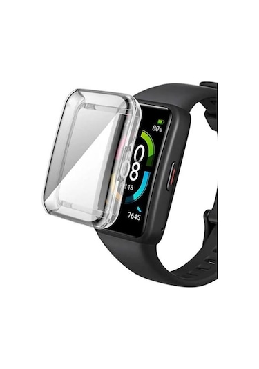 Huawei Watch Fit 2 Akıllı Saat Uyumlu Silikon Kasa Ekran Koruyucu