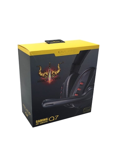 Ovleng Q7 Profesyonel Mikrofonlu Usb Girişli Kulak Üstü Oyuncu Kulaklığı