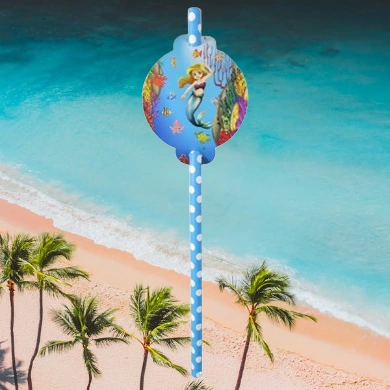 Pipet Deniz Kızı 6 Lı Paket Doğum Günü Eğlencesi +3