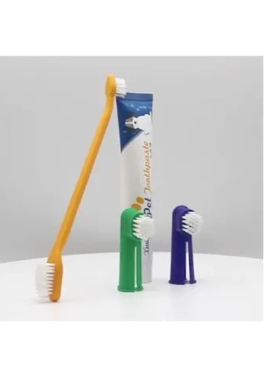 Büro Ev Evcil Hayvanı İçin Köpek Ağız Bakım Seti