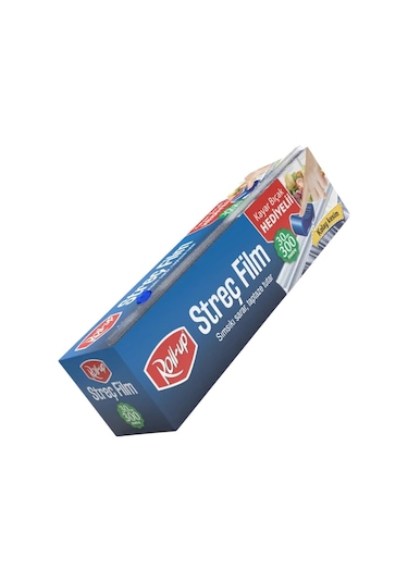 30 Cm X 300 Mt Streç Film 8 Mikron Kayar Bıçaklı