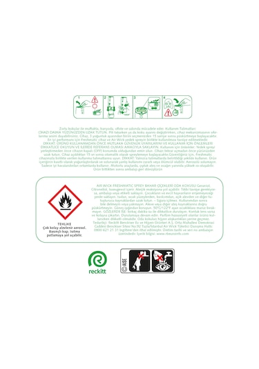 Air Wick Oda Kokusu Freshmatik Makine Yedek Spreyi 6 x 250 ML