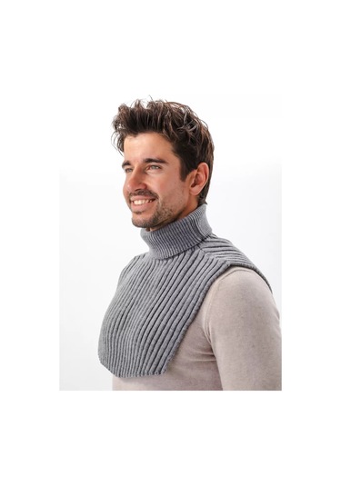 Kamot Yünlü Yaka Askı 251598632 Gri