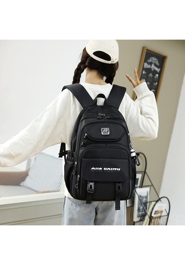 Xiyyadms Su Geçirmez Kadın Sırt Çantası - 17 İnç Laptop Taşıma, 28l Kapasite, Panda Aksesuar Hediyeli Çok Renkli