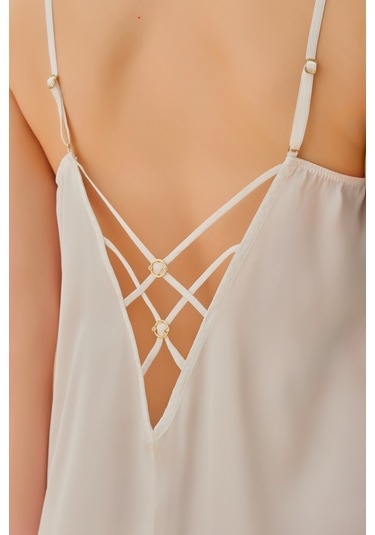 Suwen Sapphire Gecelik St4380613036 Ekru