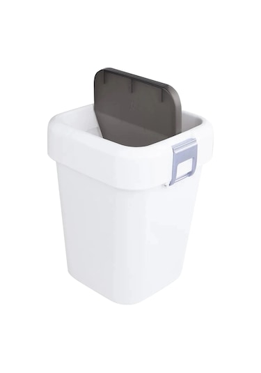 Carpex Optima Beyaz Çöp Kovası 40 L Beyaz