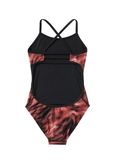 Tyr Durafast Elite Kadın - Kız Trinityfit Yüzücü Mayo - Soren Kırmızı