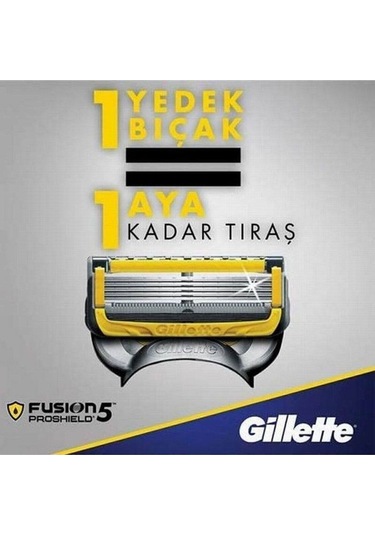 Fusion 5 Proshield Yedek Bıçak 4'lü
