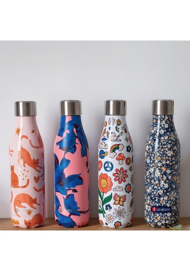Les Artistes Paris Isı Yalıtımlı Çelik Termos 500ml Hawaii Çok Renkli