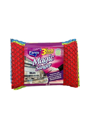 Temizlik Bezi Kurulama Bezi Ve 3'lü Magic Sünger Paketi