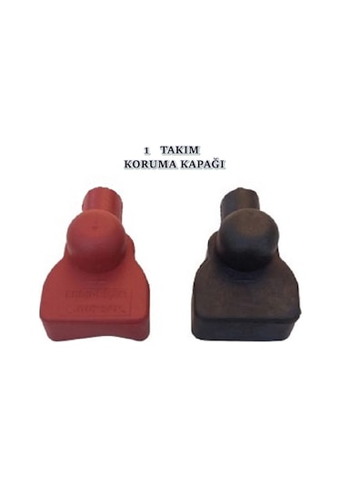 (1 TAKIM) KURŞUN AKÜ KUTUP BAŞI KORUMA KAPAĞI (LASTİĞİ)
