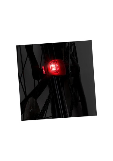 Forte Gt 6016 Bisiklet Ön Far Usb Şarjlı Silikon Su Geçirmez Kırmızı Siyah Kırmızı