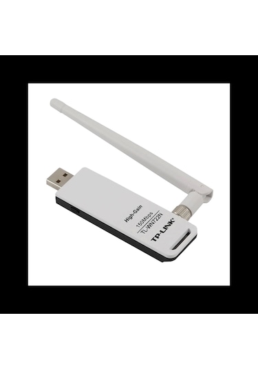 Tp-lınk Tl-wn722n, 150mbp, 2.4ghz, 4dbi Anten, Usb2.0, Wıreless Ethernet