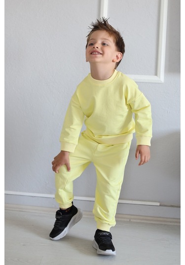 Babywom Basic Mevsimlik Eşofman Takımı- Sarı