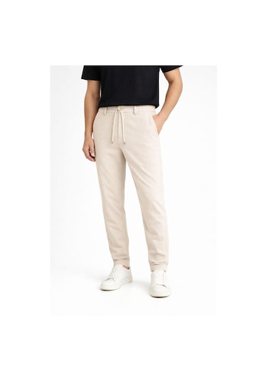 Classics Men Caserta Slim Fit Likralı Erkek Jogger Pantolon - 7559 Taş