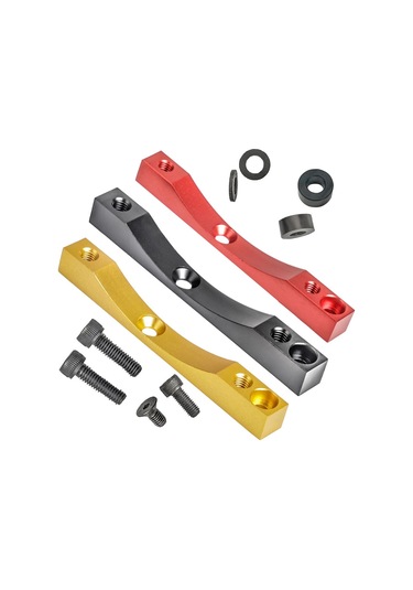 Yaleker Xiaomi Scooter Pro/pro2 İçin Alüminyum Hidrolik Yağ Fren Dönüştürücü Tabanı - Fren Performansını İki Kat Artırır Siyah