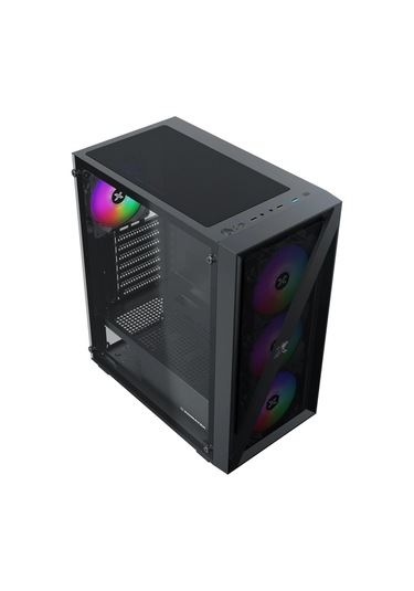 Xigmatek En40979, Blade, 650w 80+, Mesh Panel, Tempered Glass, Rainbow, Atx Gamıng Kasa