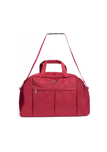 Moda 8055 Büyük Boy Seyahat Ve El Çantası Kırmızı