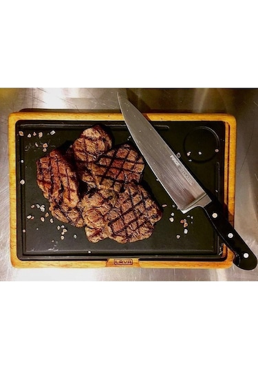 Pirge Classic Şef Bıçağı 18 Cm - 49008 Siyah