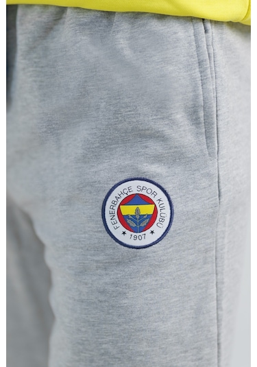 Fenerium Fenerbahçe  Gri Logolu Eşofman Altı Gri